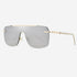 Square shield Metal Men's Sunglasses Coslada